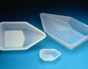 PESA SUSTANCIA PLASTICO TIPO CANOA MEDIUM 13 LARGO X 8,5 ANCHO X ALT 3CM SCIENCEGEAR 250 UN. 80056