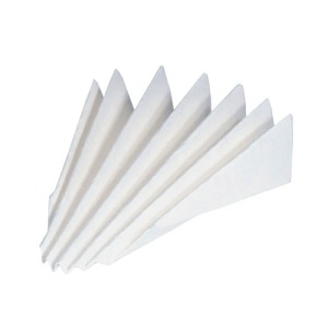 PAPEL FILTRO MN 616 PLEGADO CLTVO 125 MM EQUIV W 2 MACHEREY NAEGEL 100UN 532012