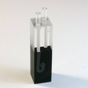 CUBETA CUARZO FLUJO CONTINUO 0.07ML PASO OPTICO 10MM 45X12.5X12.5 BSDLAB UN UV-64