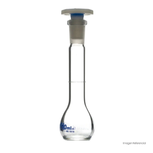 MATRAZ AFORADO 10ML CLASE A AZUL TAPA HDPE N°9 USA CERTIFICADO KIMBLE 28018P-10