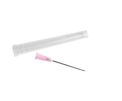 AGUJA DESECHABLE 18G X 1 1/2 BD (ROSADA) VMTEMP UN
