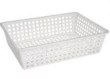 BANDEJA PP P/TRANSPORTE Y SECADO MATERIAL DE LABORATORIO 40X40X10CM OBEROI UN 78103