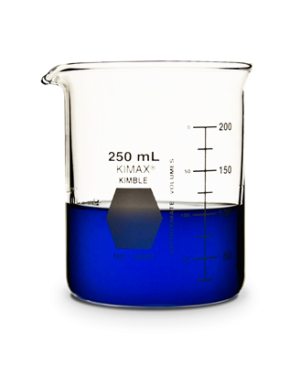 VASO GRAD VIDRIO F/BAJA PP 250ML ASTM E438 KIMBLE 14000-250