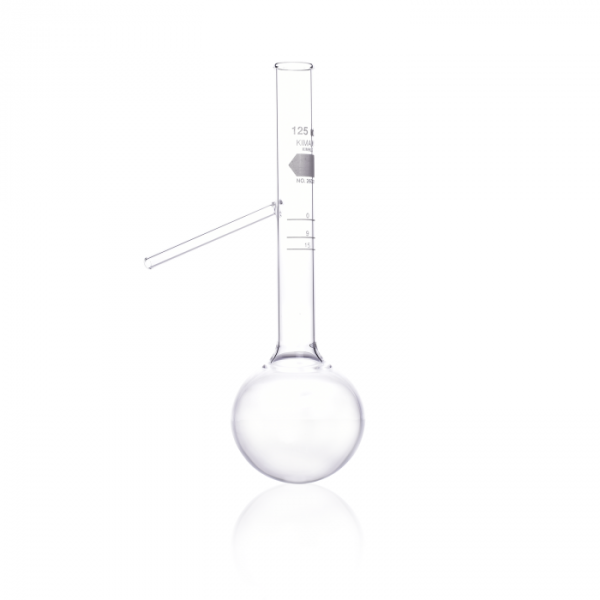 MATRAZ DESTILACION ENGLER 125ML ESM. 19/22 KIMBLE 26015G-125