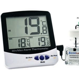 TERMOMETRO DIGITAL ESTUFA RANGO 50§A 200§C DIV 0.5§C CERTIFICADO NIST THERMCO UN