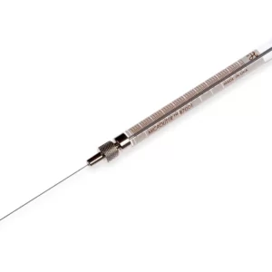 JERINGA MOD.7001, 1UL, 28GA 2.75PULG PUNTA 3 INY MAN HPLC HAMILTON 80100