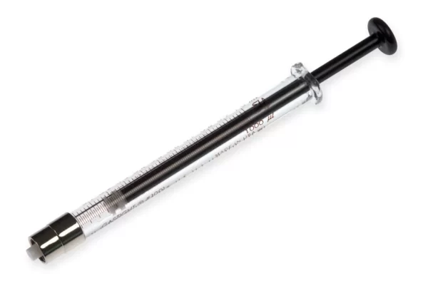 JERINGA PUNTA LUER SEGURO PTFE, MOD.1001, 1ML, NO INCLUYE AGUJA HAMILTON UN 81320