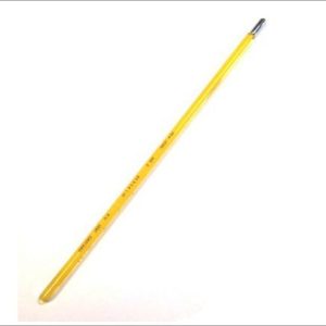 TERMOMETRO VIDRIO MERCURIO -1 A 110øC EN ESCALA 0,2øC LARGO 460MM INMER. PARCIAL THERMCO ACC10113