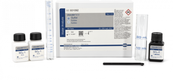 TEST SULFATOS VISOCOLOR ECO MACHEREY NAGEL SET 931092