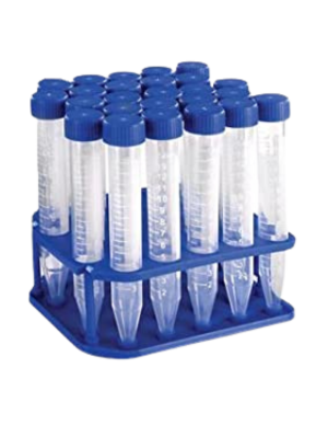 TUBO CENTRIFUGA GRAD 15ML F/CONICO T/ROSCA AZUL HAIMEN 100UN