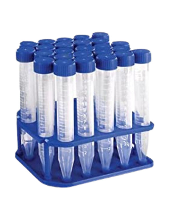 TUBO CENTRIFUGA GRAD 15ML F/CONICO T/ROSCA AZUL HAIMEN 100UN