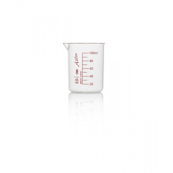VASO TPX AUTOCLAVABLE F/BAJA 100ML AZLON UN BDD324P
