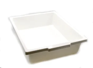 Bandeja de Polipropileno para laboratorio Quimico 45 x 35 x 7,5 cms altura