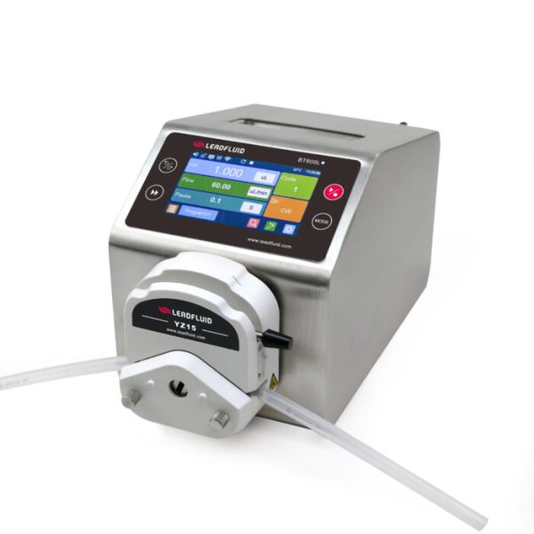 BOMBA PERISTALTICA TOUCH VEL 0.1 A 600RPM FLUJO MAX 1700/MIN LEAD FLUID BT600L