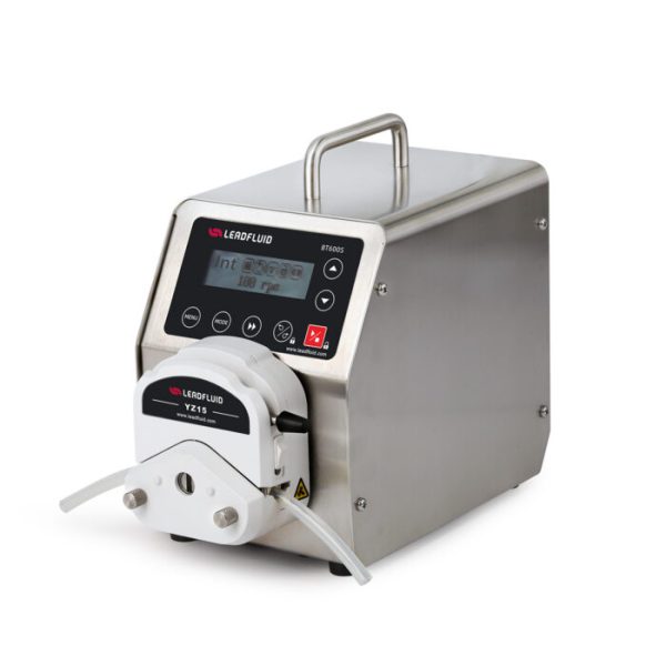 BOMBA PERISTALTICA CON CABEZAL YT25 VELOC. 0.1 A 1600RPM. FLUJO MAX. 2900ML/MIN. LEAD FLUID BT600S