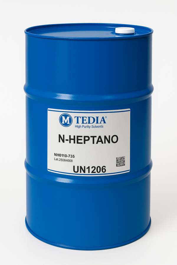 N-HEPTANO ACS TEDIA TAMBOR 200 LITROS HR0812-045