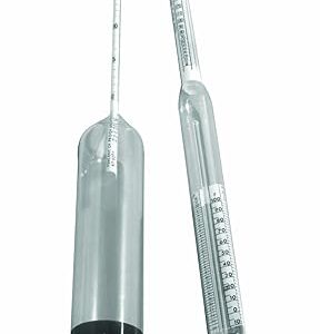 HIDROMETRO P PRUEBAS  ALCOHOL PROOF SCALE 0 A 20 DIV 0.2 L 300 MM KESSLER UN