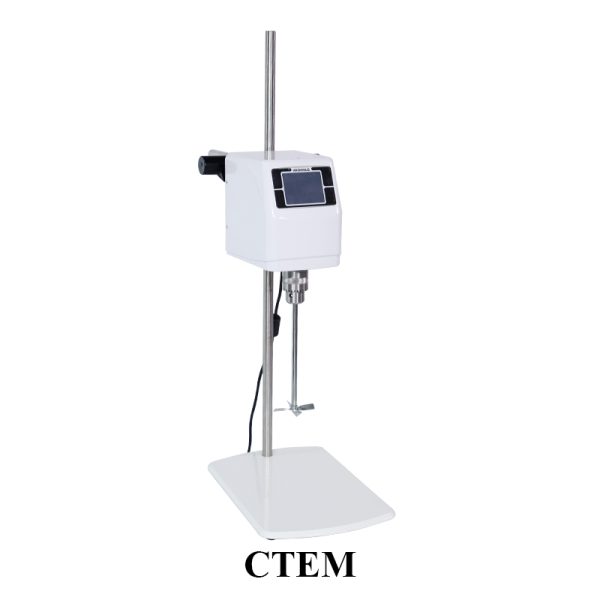 AGITADOR MECANICO TOUCH C/SOPORTE. NUEZ Y BARRA. 40L CAP. VEL MAX 2200RPM VMTECH CTEM-150