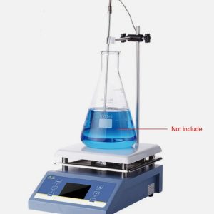 AGITADOR MAGN DIGITAL C/CALEF. 200-2000 RPM 5LT 19X19CM TEMP 350ºC SOPORTE Y PINZA TERM UN HSC-19T