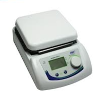 PLANCHA CALEF. DIGITAL C/PLATO ACERO INOX ENLOZADO CERAMICA 155MM TEMP HASTA 380°C JKI-DMS-H