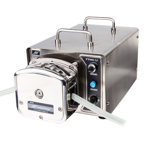 BOMBA PERISTALTICA VEL. 60 A 600RPM FLUJO MAX 11000ML/MIN ACERO INOX 304 IP54 BLP PUMP C/CABEZAL YT600-1J/YZ35-13
