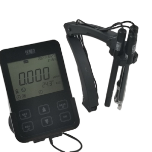 MEDIDOR DE PH PORTATIL RECARGABLE PANTALLA LCD USB Y SD PEAK INST L-510